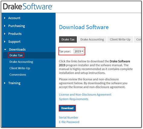 drake software support download